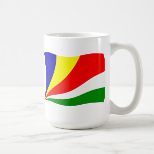 Seychellen-Flagge Tasse