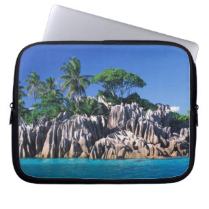 Seychellen. Ilot St. Pierre (bei Praslin Laptopschutzhülle