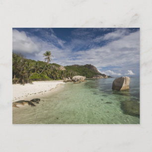 Seychellen, La Digue Insel, L'Union Estate 2 Postkarte