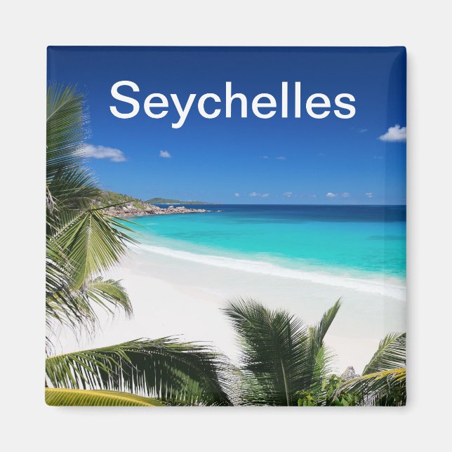 Seychellen Magnet (Vorne)