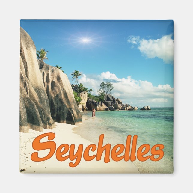 Seychellen Magnet (Vorne)