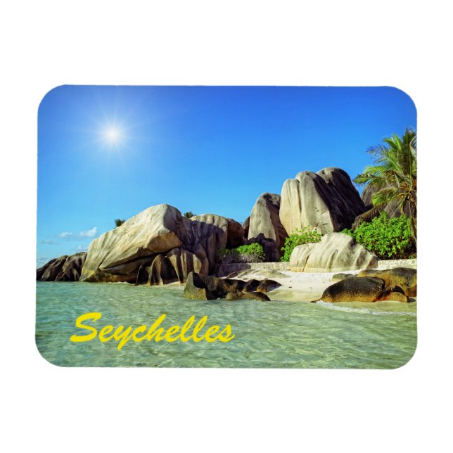 Seychellen Magnet (Horizontal)