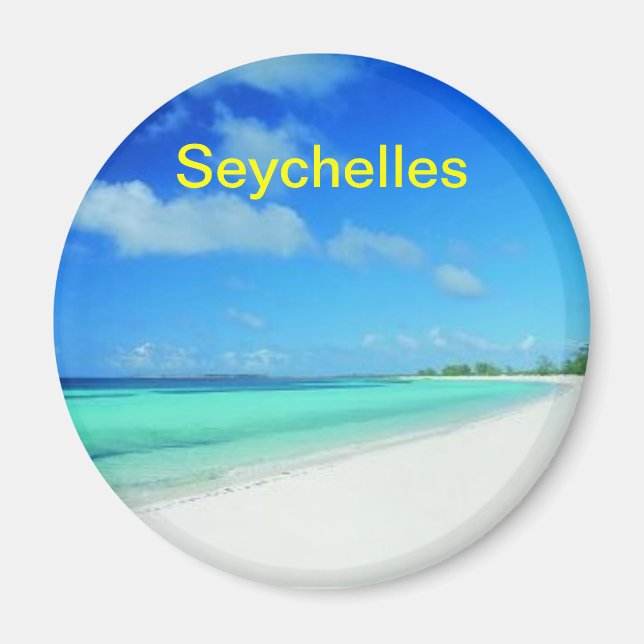Seychellen-Magnet Magnet (Vorne)