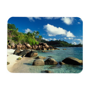 Seychellen, Mahe Island, Anse Royale Beach. 3 Magnet