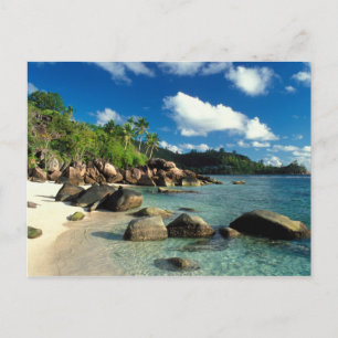 Seychellen, Mahe Island, Anse Royale Beach. 3 Postkarte