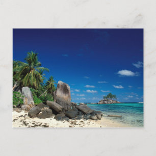 Seychellen, Mahe Island, Anse Royale Beach. Postkarte