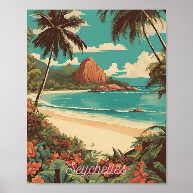 Seychellen Poster (Vorne)