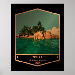 Seychellen Poster