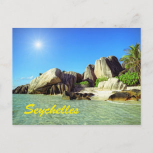 Seychellen Postkarte