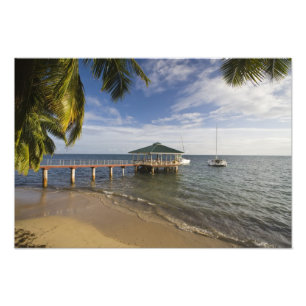 Seychellen, Praslin Island, Anse Bois de Rose, Fotodruck