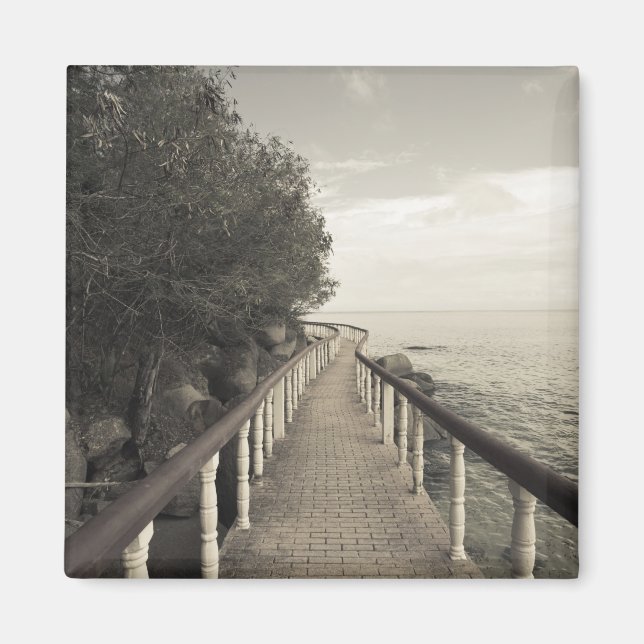 Seychellen, Praslin Island, Anse Bois de Rose, Magnet (Vorne)