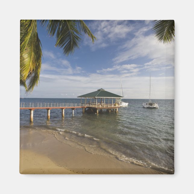 Seychellen, Praslin Island, Anse Bois de Rose, Magnet (Vorne)