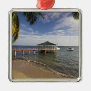 Seychellen, Praslin Island, Anse Bois de Rose, Ornament Aus Metall