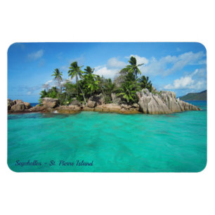 Seychellen, Praslin - St. Pierre Island Magnet