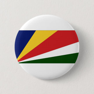 Seychellen-Staatsflagge Button