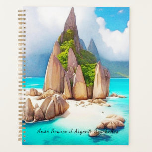 Seychelles Beach Art Ocean Lover Planer