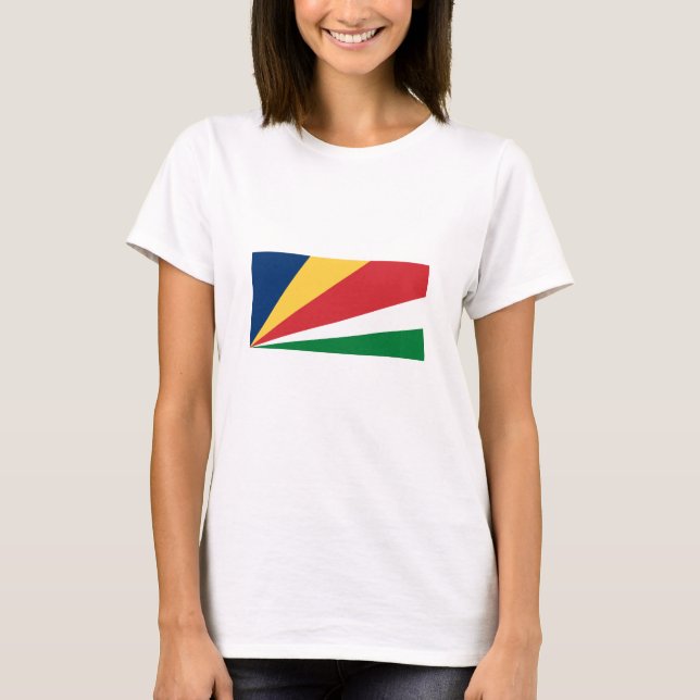 Seychelles Flag T-Shirt (Vorderseite)