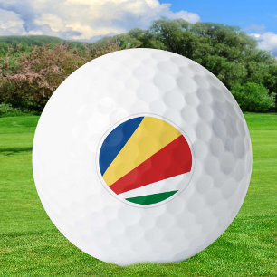 Seychelles Golf Balls, Flaggengolfer / Patrioten Golfball