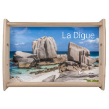 Seychelles La Digue Anse Marron Beach Vintag