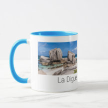Seychelles La Digue Anse Marron Beach Vintag