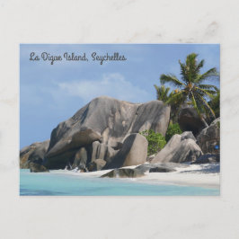 Seychelles La Digue Island Postkarte