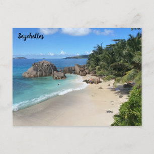Seychelles Maldives Postcard Postkarte