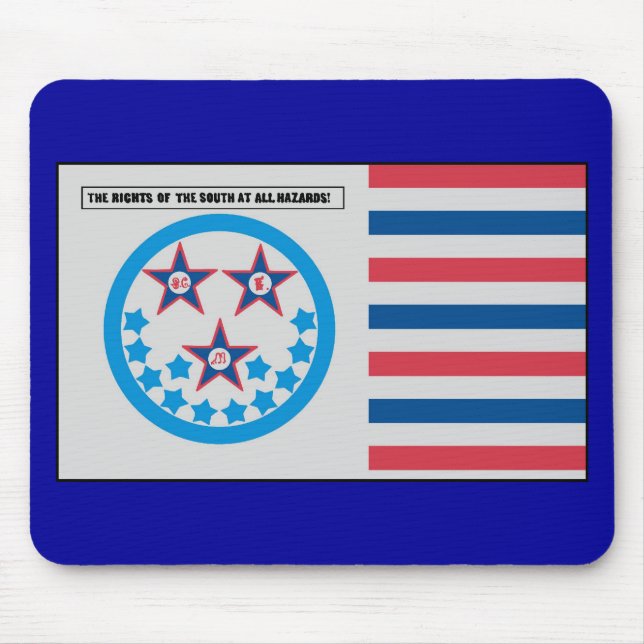 Sezessions-Flagge benutzt durch Florida - 10. Mousepad (Vorne)