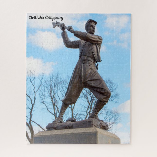 Sezessionskrieg Gettysburg Puzzle (Vertikal)