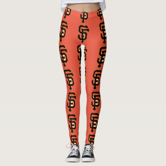 SF Baseball-Logo Leggings