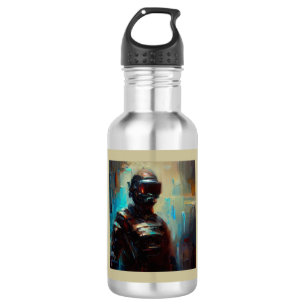 SF - Cyberpunk Hero 1 Edelstahlflasche