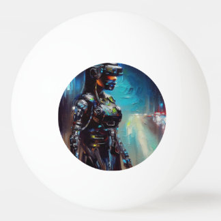 SF - Cyberpunk Hero (2) Tischtennisball