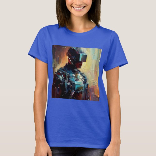 SF - Cyberpunk Hero 3 T-Shirt (Vorderseite)