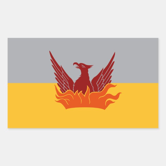 SF Fog & Gold Flag Sticker (Vorderseite)
