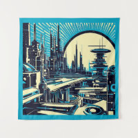 SF Futuristischer Stadtwaldschnitt 3