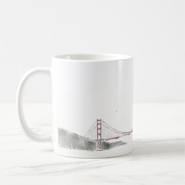 SF Golden Gate Bridge Kaffeetasse (Links)