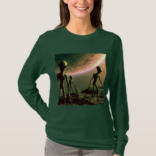 SF Grau Außerirdischen 2 T-Shirt