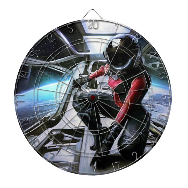 SF-Helden in Raumfahrt (2) Dartscheibe (vorne)