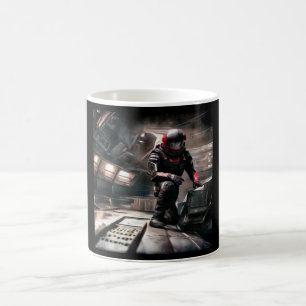 SF Hero Abard Spaceship 3 Kaffeetasse