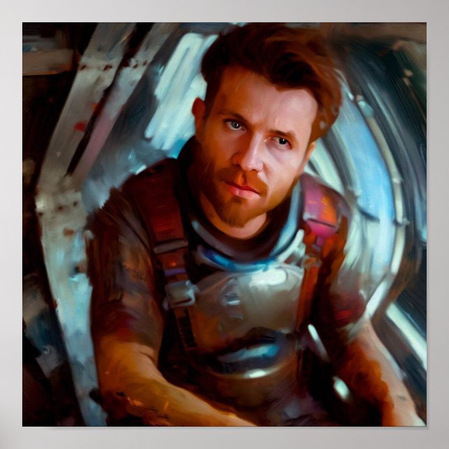 SF Hero Abard Spaceship 4 Poster (Vorne)