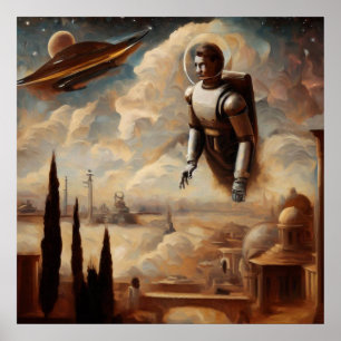 SF Italienische Meister Stil 1 Poster