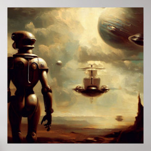 SF Italienische Meister Stil 2 Poster