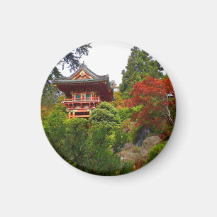 SF Japanese Tea Garden Temple Gate #3 Magnet