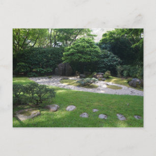SF Japanese Tee Garden Zen Garden #2 Postkarte