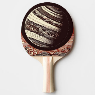 SF Jupiter Woodcut 2 Tischtennis Schläger