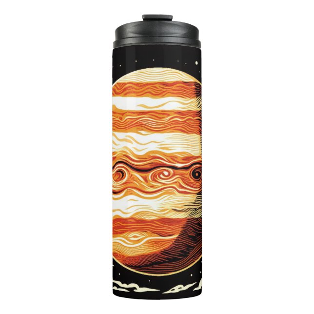 SF Jupiter Woodcut 3 Thermosbecher (Vorderseite)