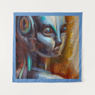 SF - Künstliche Intelligenz Hero 3 Wandteppich