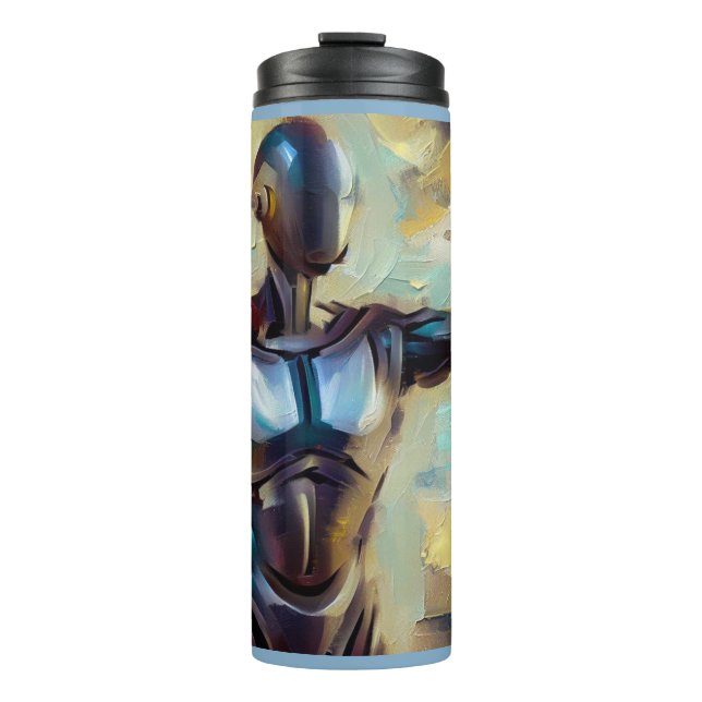 SF - Künstliche Intelligenz Hero 4 Thermosbecher (Vorderseite)