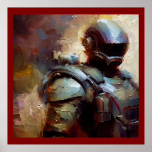 SF - Militärischer Held 3 Poster