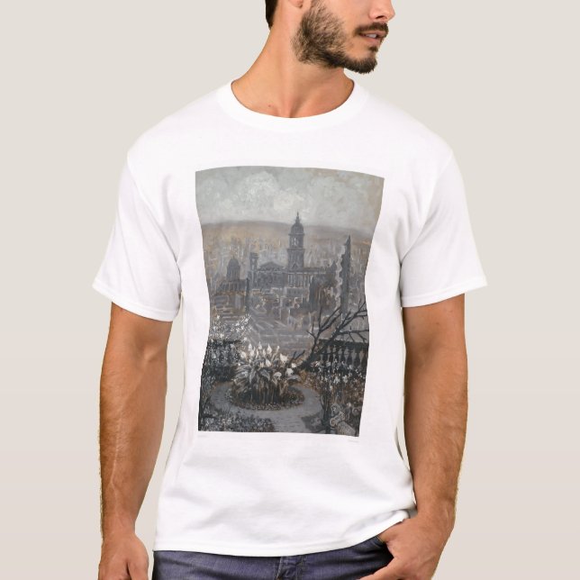 SF nach dem Erdbeben 1906 und Feuer (1190) T-Shirt (Vorderseite)