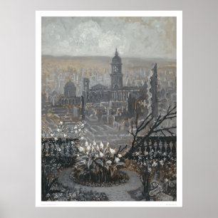 SF nach dem Erdbeben und Feuer von 1906 (1190) Poster